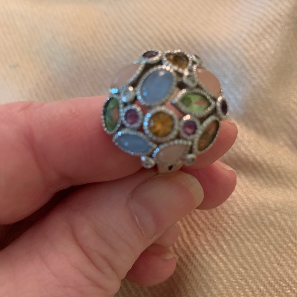Multi Gem Ring - image 2